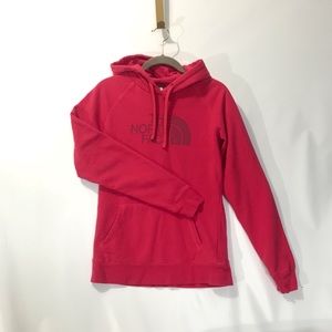 The North Face Women’s Hoodie Sweatshirt Size Medium Pullover Bright Pink